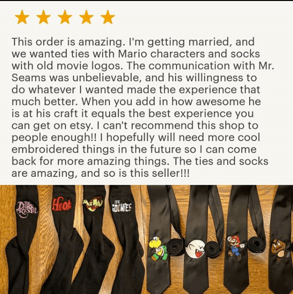 A collection of Custom Wedding Ties with the words "I'm getting married.