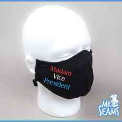Get your Madam Vice President Face Mask today and show your support for the groundbreaking leader! Stay protected and stylish with this high-quality mask.