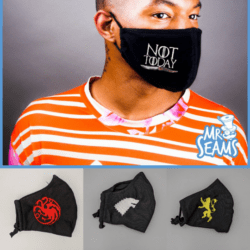GOT face masks are the perfect accessory for any avid fan of the iconic series. Made with high-quality materials, these GOT face masks offer both style and protection. Whether you're attending a cosplay