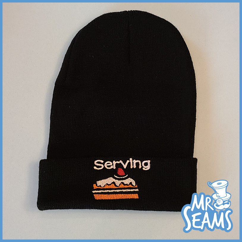 A serving Cake Hat.