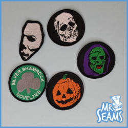 Mr seams halloween patch set.