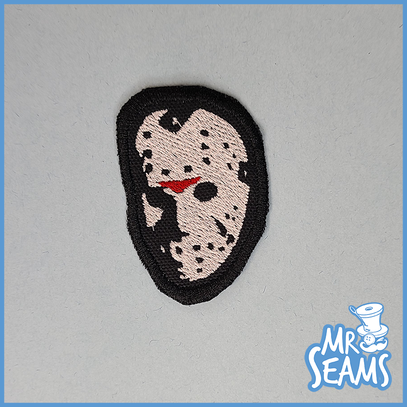 Friday The 13th Patch jason mask embroidered patch