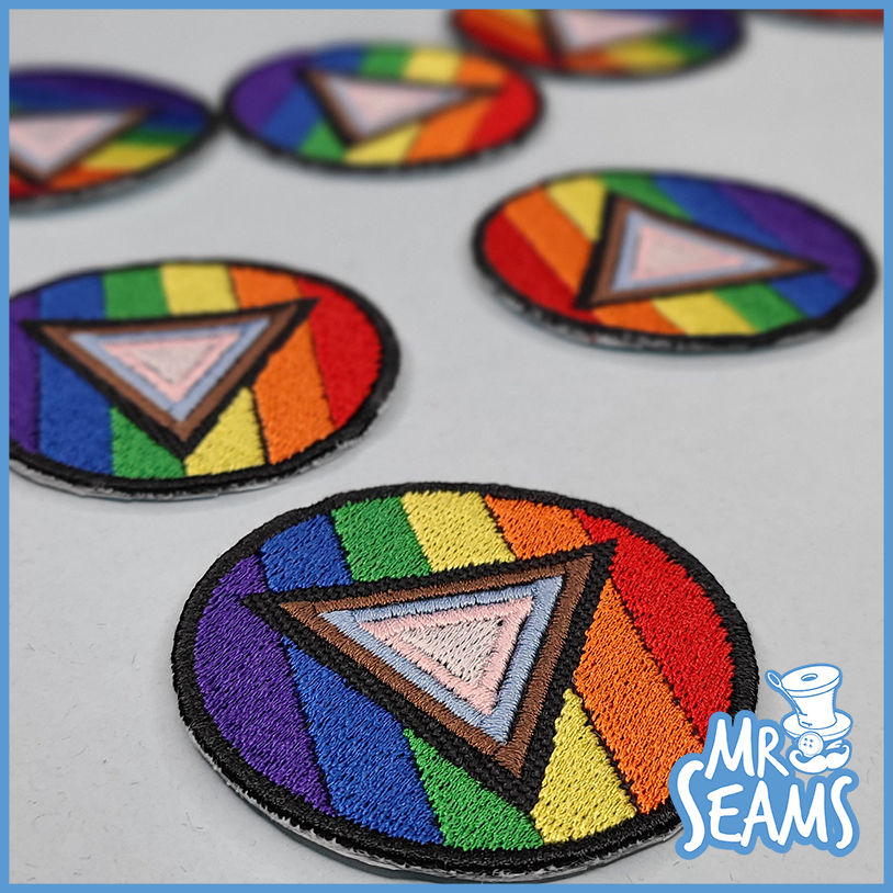 Mr Seams Pride Triangle Patches.