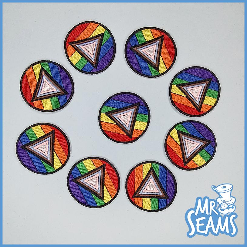 Pride Triangle Patches - Mr. Seams.