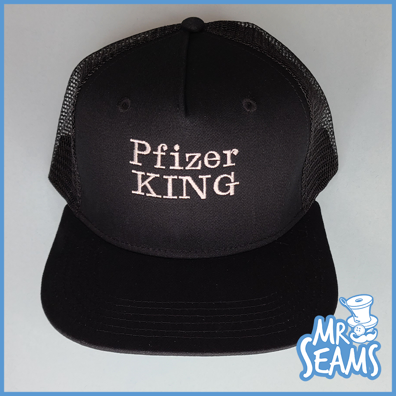 Vaccinated Beanies & Hats trucker hat.