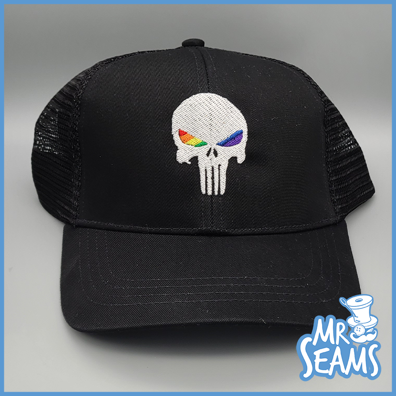 Punisher Pride eyes Beanies & Hats