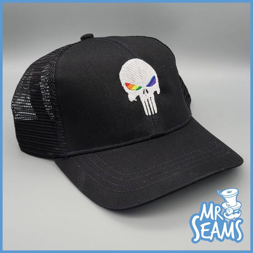 Punisher Pride eyes Beanies & Hats