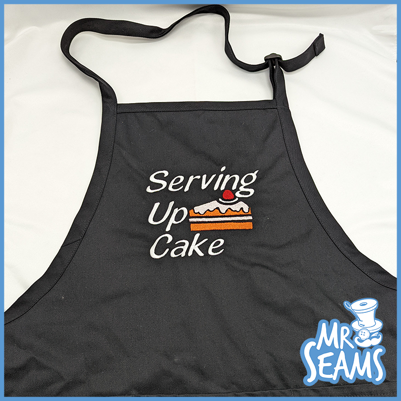 cake apron close