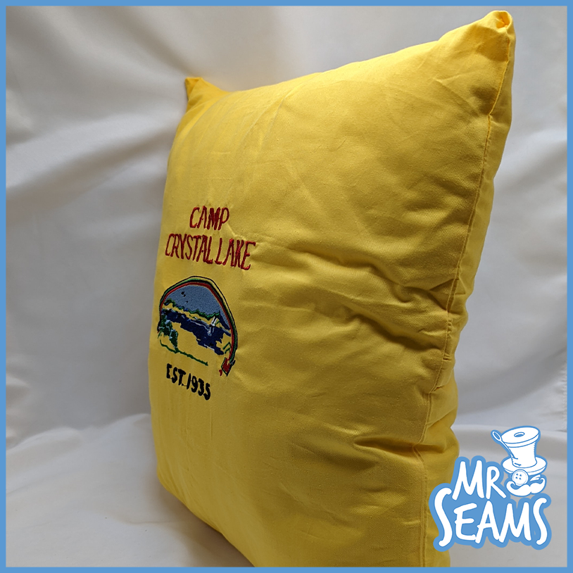 camp crystal lake pillow