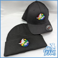 Ghostbusters Pride hats and beanies