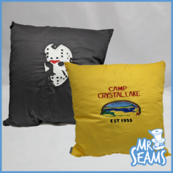 jason and camp crystal lake pillow