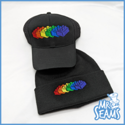 building brick pride beanie and hat