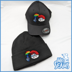 papa smurf hat and beanie