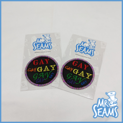 gay gay gay patches