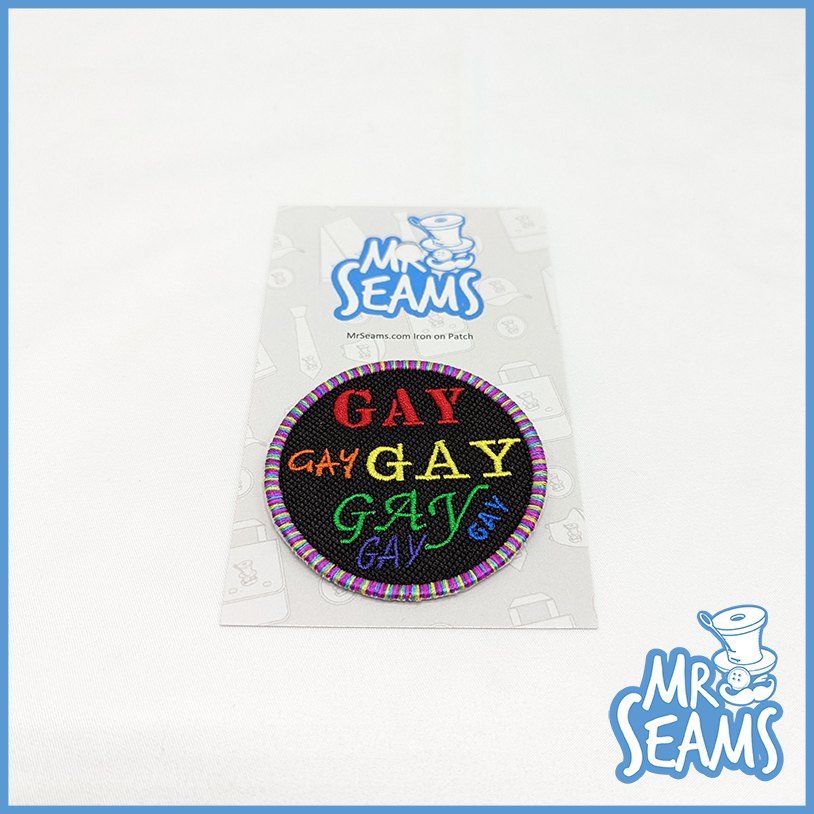 gay gay gay patch