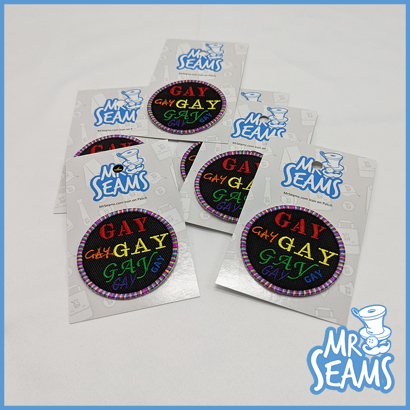 gay gay gay patches