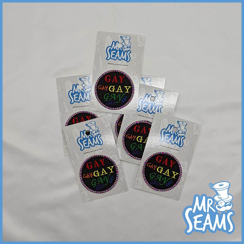 gay gay gay patches