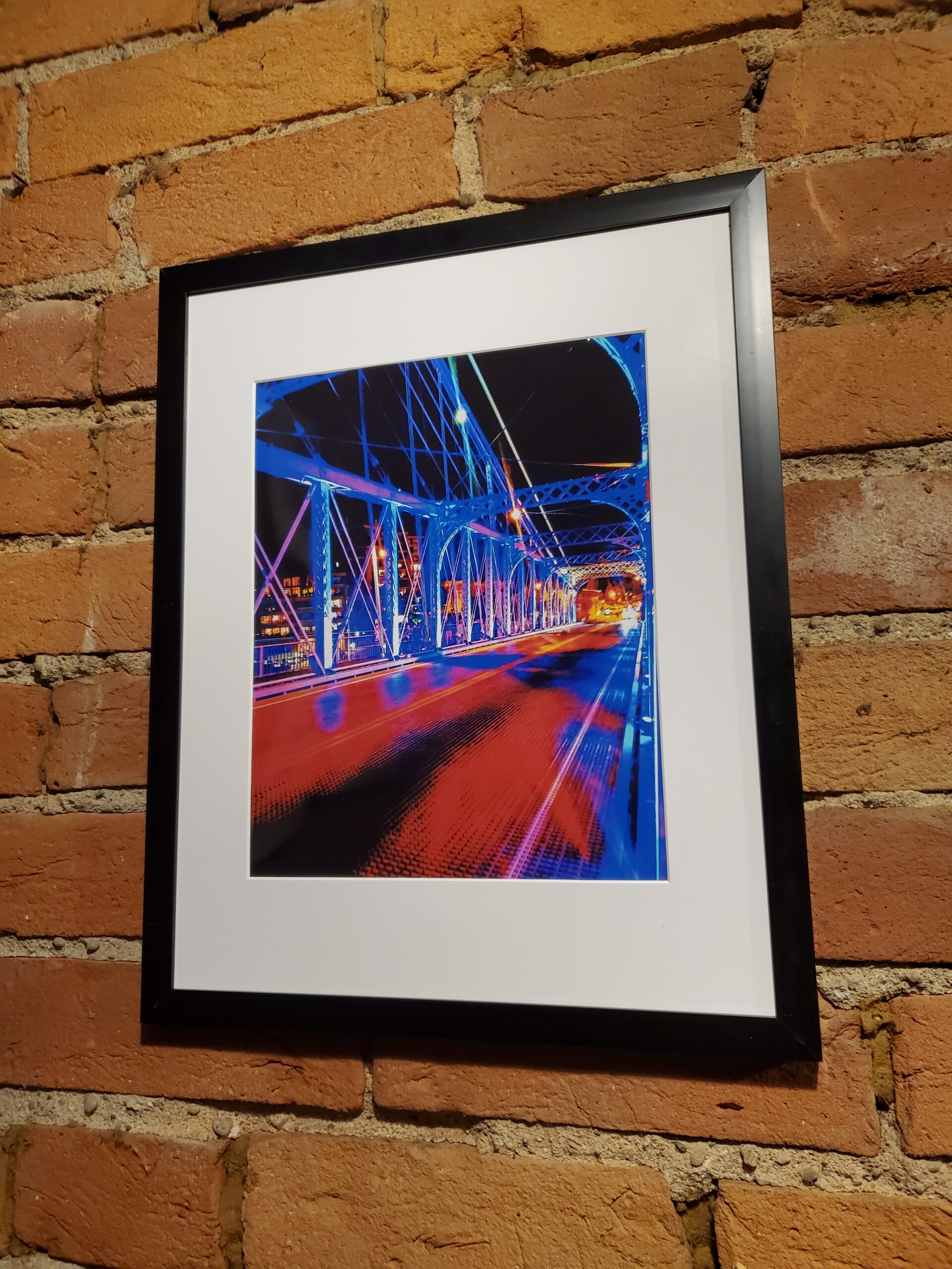 Roebling Bridge @ Blink South 8x10 Framed