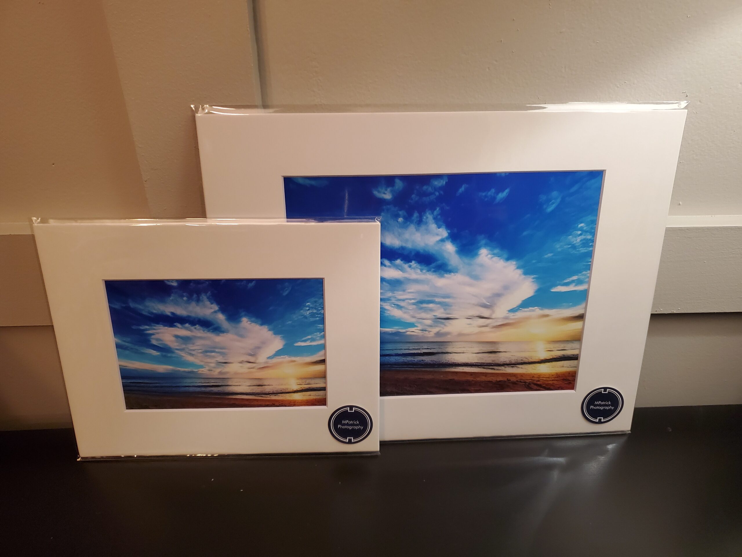 Sunset @ Captive Waves both sizes