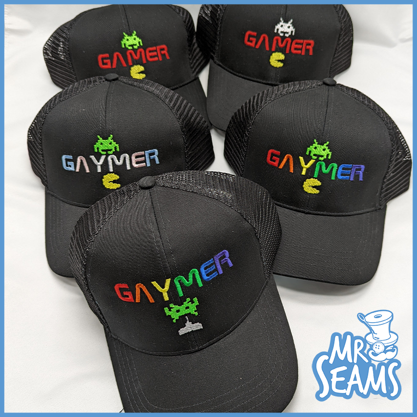 Gaymer and Gamer hats