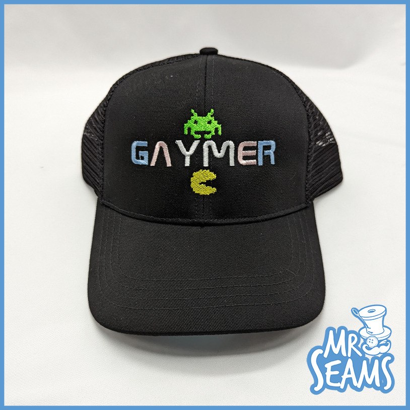 Gaymer Trans Pride Pac-Man and Invader