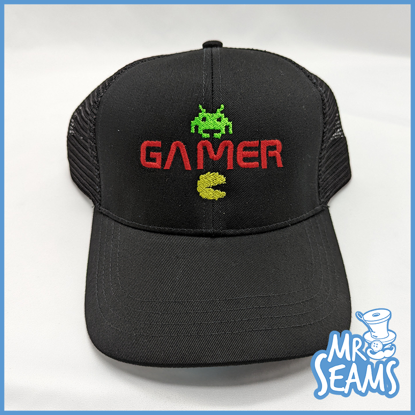 Gamer Pac-Man and Invader (Green Invader)