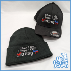 keep voting beanie and hat