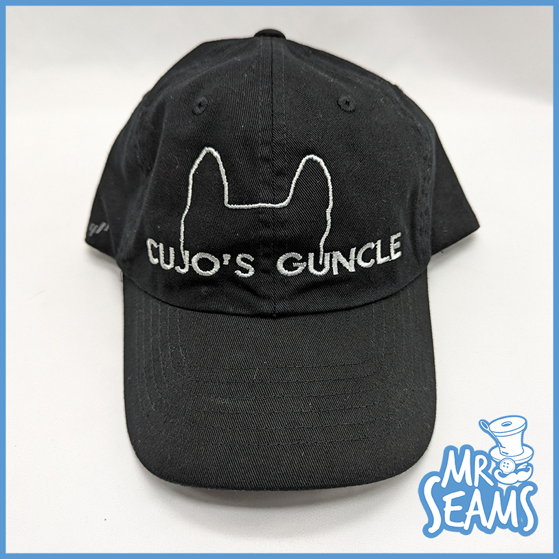 Pet Silhouette hat with lettering