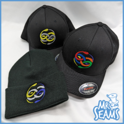 Mr seams hat and beanie set.