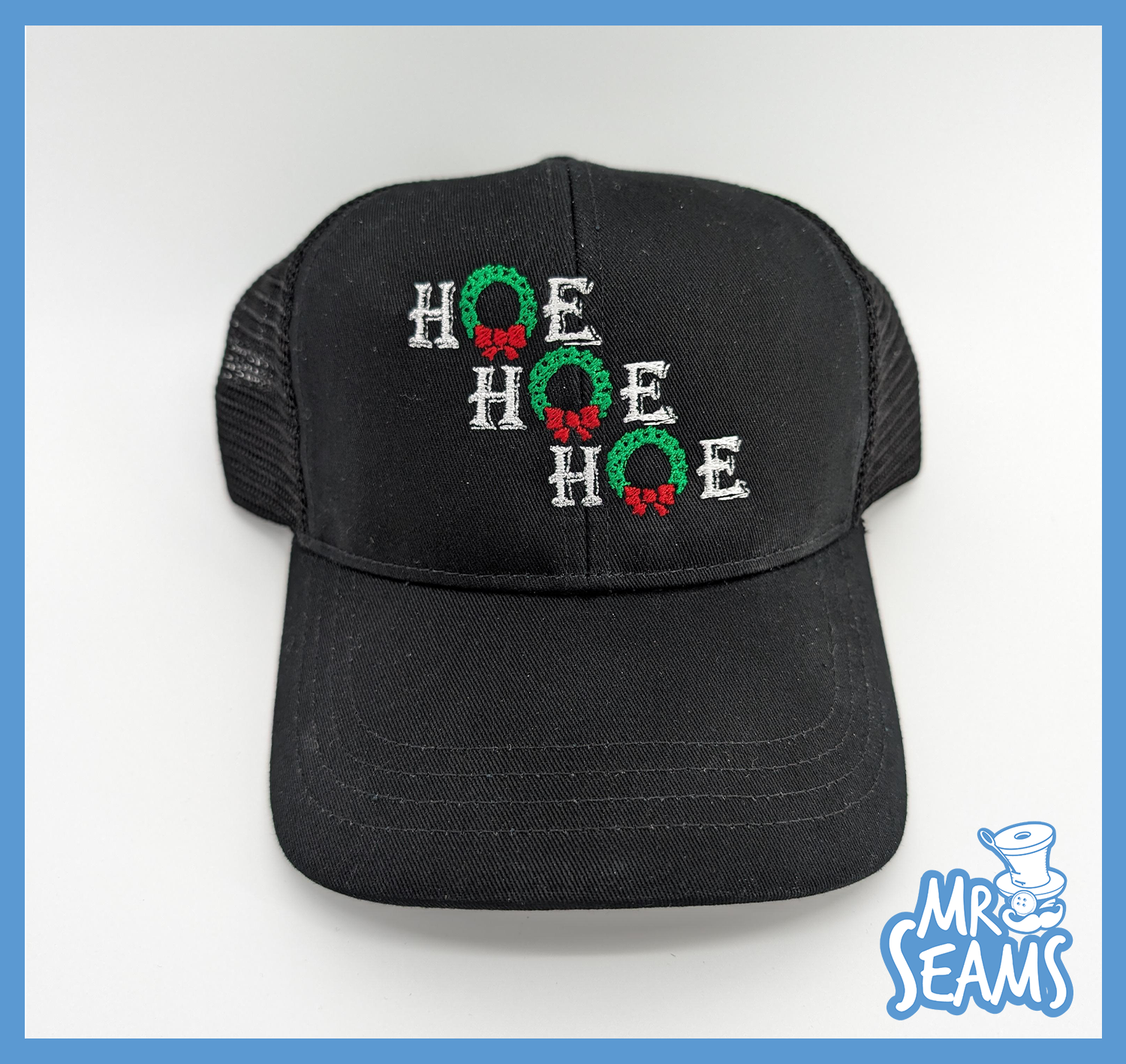 Hoe Hoe Hoe Holiday Trucker Hat