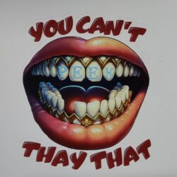 Peek You Can't Thay That 2 Sticker Pack