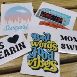 Swearin Stickers 2 Sticker pack